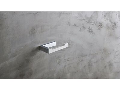 Ideavit solid surface toiletrolhouder Solidsteel - mat wit