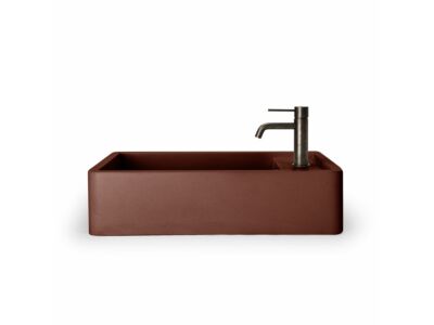 Nood betonnen toiletfontein Shelf 02 Clay (1 kr.gt) - 54 cm