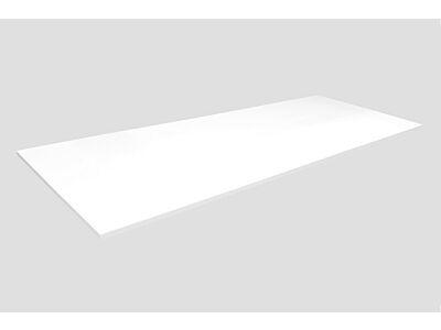 Mastello solid surface afdekplaat Solid Copertura mat wit - 180 cm